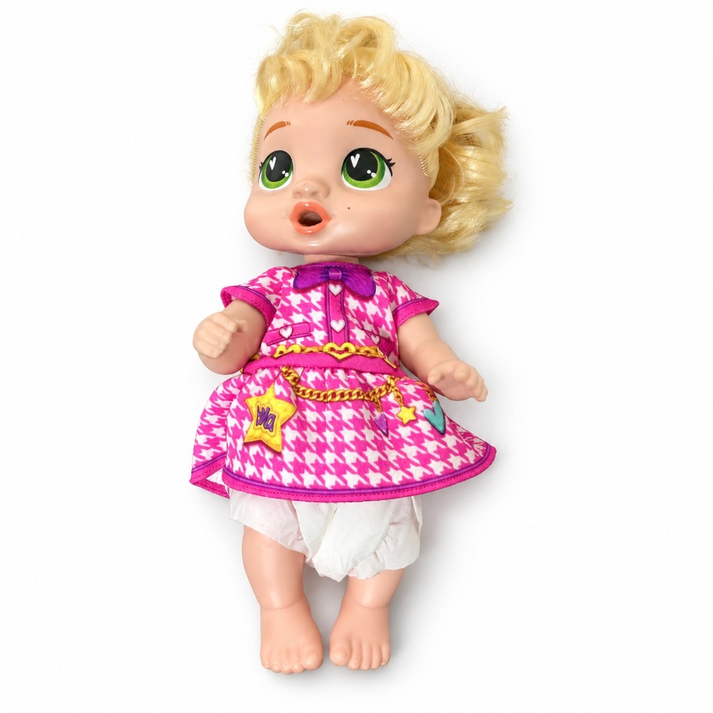 Baby Alive Bubbly Tea Party LaLa GooGoo Blonde Doll G0608 2024 Outfit
